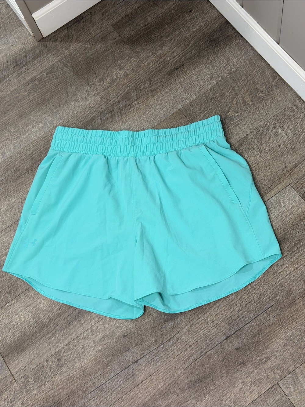 Under Armour Aqua Athletic Shorts with Elastic Waistband